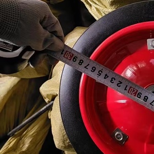 <span class=keywords><strong>Roue</strong></span> en caoutchouc massif 13X3 robuste <span class=keywords><strong>pour</strong></span> chariot à main, <span class=keywords><strong>brouette</strong></span>, chariot - Product Image 2