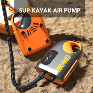 <b>Car</b> Power Wired Digital 12V ABS LED Display Sup Air Pump Surfboard Stand up Paddle Board ATJ-8666 Polotrag Paddle Board Pump ATJ - Product Image 5
