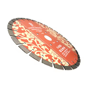 Hoja de sierra de diamante Industrial de alta calidad de 400mm y 16 pulgadas <span class=keywords><strong>para</strong></span> cortar guijarros de hormigón, <span class=keywords><strong>dientes</strong></span> protectores reforzados resistentes al desgaste - Product Image 2