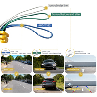Caméra embarquée pour voiture - Caméra de recul coréenne haute définition AHD/CCD étanche avec vision nocturne