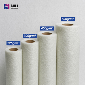 Manta de Fibra de Vidrio Premium en Emulsión, Fibra Cortada E-Glass <span class=keywords><strong>CSM</strong></span> para Laminación Manual de Cascos de Barcos Marinos y Tanques de FRP, Venta al por Mayor de Fábrica - Product Image 1