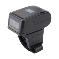 Lecteur de codes-barres Bluetooth 2D de haute qualité, lecteur de code QR, scanner de doigt de petite taille