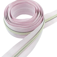 Vente en gros de sacs à fermeture éclair en nylon à dents plaqué or argenté de différentes couleurs fourre-tout à bagages sac de couture artisanal pour tailleur