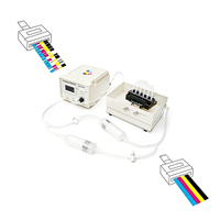 Máquina de Limpieza de Cabezales de Impresión con Calentador, Kit de Lavado para Desatascar Tinta Solvente UV DTF DTG para Epson XP600 I3200 I1600 L1800 TX800 DX5 6 7