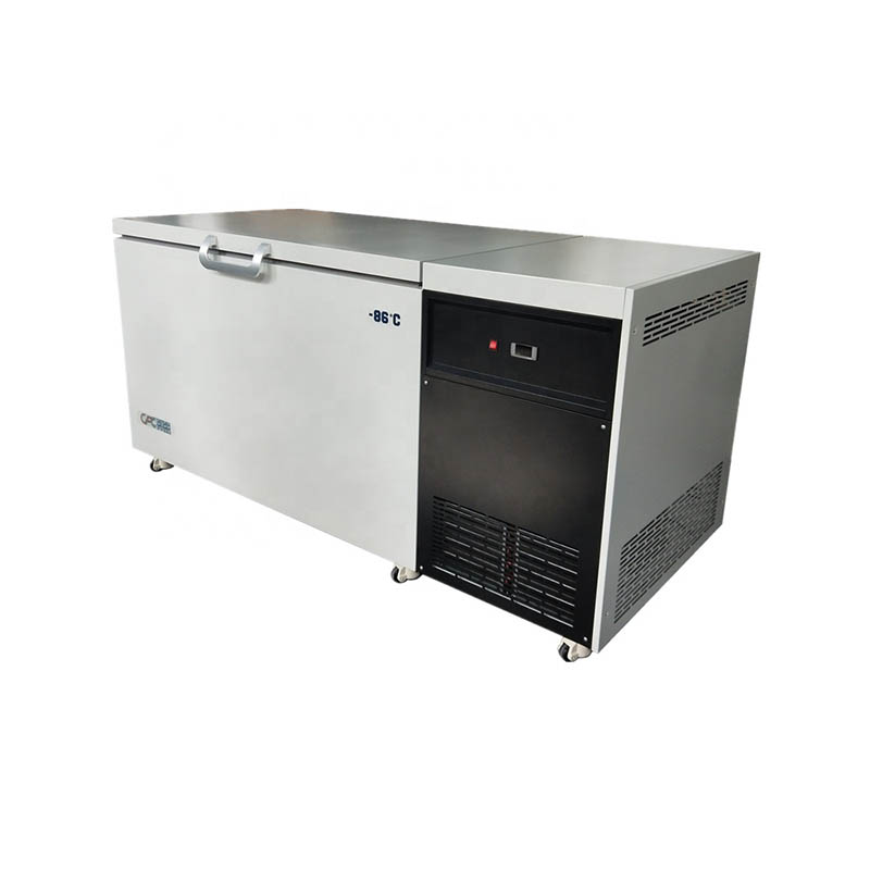 -60C degree low temperature freezer 480L chest deep freezer for biological samples used in university and institutes