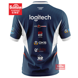 2021 Top Quality <strong>Custom</strong> <strong>Gaming</strong> Esports <strong>Jersey</strong> Quick Dry Esports T-shirt - Product Image 2