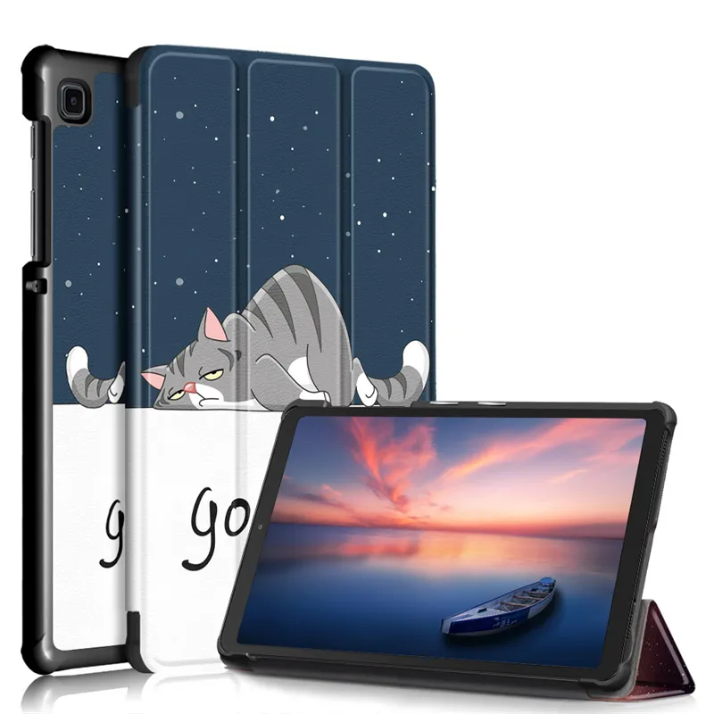 Custom Smart Cover Tablet Case for Samsung Galaxy Tab A7 A8 S8+ S7 S7 FE S6 Ultra Lite 14.6 12.4 11 10.5 10.4 10.1 Custom Case