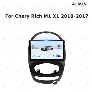 Radio de coche estéreo 2DIN Fascia Panel reacondicionamiento Marco embellecedor instalación montaje Kit para CHERY RUIQI M1/X1 2010-2017 - Product Image 2