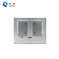 Panel PC Industrial Integrado Sin Ventilador Intel J6412 8260U 10210U de 12.1 Pulgadas con Pantalla Táctil Capacitiva, Voltaje Amplio de 9-36V, LAN Dual y 6 Puertos COM