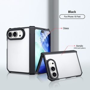 เคสสำหรับ iPhone 18 Fold ยี่ห้อ <span class=keywords><strong>XUNDD</strong></span> ป้องกันแรงกระแทก ลายเลเซอร์ ฝาหลังพร้อมฟิล์มกระจกป้องกันเลนส์  ผ่านการทดสอบการตกกระแทก SGS - Product Image 2