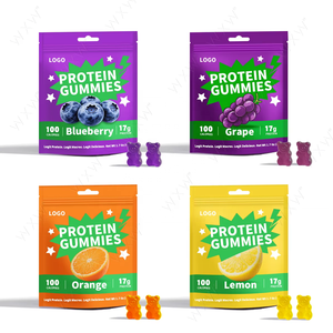 Gomitas de Proteína de Suero con Sabor a Coco de Buena Calidad, 17g de Proteína, Suplemento en Gomitas Blandas, Snack Portátil para el Bienestar Diario - Product Image 6