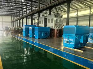 มอเตอร์ไฟฟ้ากระแสสลับคุณภาพสูง YKK8001-12 1250KW 6000V 500 รอบต่อนาที 3 เฟส 12 โพล รอบต่ำ แรงบิดสูง 50/60HZ ประสิทธิภาพ IE3 โครงเหล็กหล่อ - Product Image 4