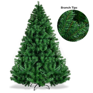 Tốt nhất bán Cây giáng sinh loài 180 cm mã hóa màu xanh lá cây PVC đồ trang trí Giáng sinh cây với đèn - Product Image 4