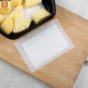 Tampons absorbants pour viande de qualité alimentaire 160*100mm, vente en gros, pour absorber la viande et les couleurs des fruits - Product Image 4