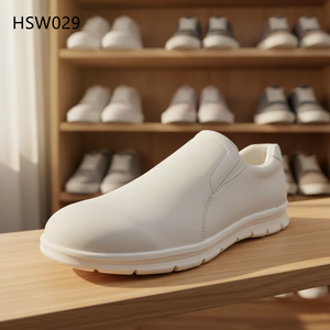 <span class=keywords><strong>Scarpe</strong></span> da Lavoro Bianche Antigermi HY per la Lavorazione Alimentare, Minimizzano la Fatica, Clogs ESD per Diabetici HSW029 - Product Image 1