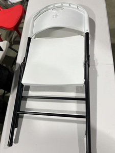 屋外パーティーオフィス会議用折り畳み式のプラスチック製椅子モダンな高グレードPP - Product Image 2