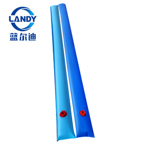 Cubierta para Piscina Landy, Bolsa de Agua de PVC con Doble Fila y Borde en Forma de L, Película Aislante para Invierno - Product Image 3