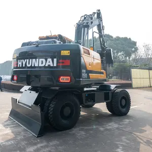 Fabricado na Coreia Hyundai 150 escavadeira 2024 modelo roda 150 escavadeira Hyundai preço