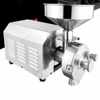 Broyeur de pâte de sésame, amande, noix de cajou, pistache, industriel électrique Machine à beurre de noix Machine à beurre d'arachide Commercial