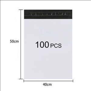 Busta di spedizione in plastica riciclata in HDPE e in plastica LDPE da <span class=keywords><strong>2</strong></span> Mil per imballaggio Express impermeabile - Product Image 2