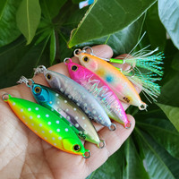 MISTER JIGGING señuelos de simulación de pesca jigs 20G-45g Señuelos de Pesca al por mayor señuelo de pesca cebo Plantilla de metal