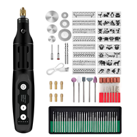 80 IN1 Mini meuleuse rotative DIY bijoux sculpture stylo de polissage USB charge avec source d'alimentation électrique/batterie 027