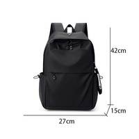 Mochilas Escolares de Gran Capacidad, Mochila para Estudiantes, Mochila para Portátil con USB, Impermeable, Oxford, Casual, Deportiva, para Hombre
