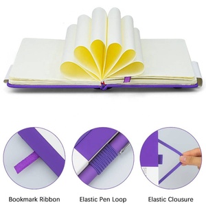 Top bán 2026 A5 đồng bằng lót trang cảm xúc hướng dẫn Tạp Chí với bút tùy chỉnh vàng lá máy tính xách tay - Product Image 5