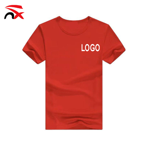 High Quality Custom Print Cotton T-shirt Blank T-shirt O-neck Summer T-shirts Football Jersey for Promotional Gift
