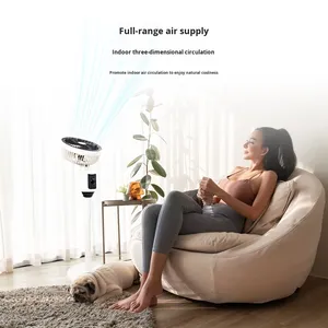 Yangzi dual-sử dụng dao động lưu thông không khí Fan hộ gia đình im lặng điện với điều khiển từ xa quà tặng cho ký túc xá sàn fan hâm mộ - Product Image 1