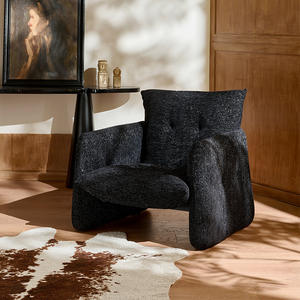 Sillón Individual Estilo Italiano con Estructura Tapizada para Sala de Estar - Product Image 3