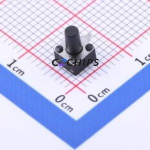 TS-1091C-A8B3-D2 Tactile Switch SMD Switch Single Pole Single Throw Round Button 2.5N Horizontal Mount - Product Image 1