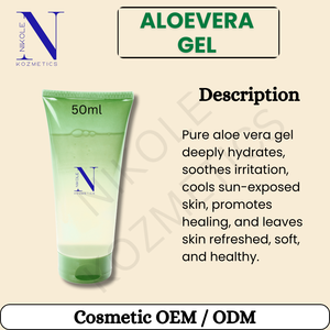 Gel de Aloe Vera Herbal para el Cuidado de la Piel y el Cabello, Ligero, No Pegajoso y Calmante para Todo Tipo de Piel y Cabello - Product Image 4