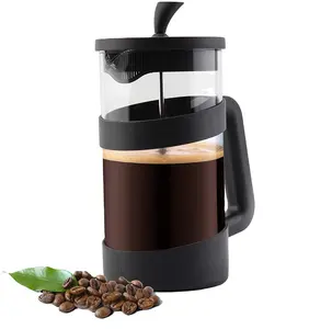 350ml 600ml 1000ml Bambus deckel Cafe tiere Prensa Francesa Edelstahl Reise Camping Kaffee French Press