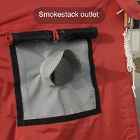 YJHOME Taille personnalisable Tente de camping gonflable étanche quatre saisons Ouverture automatique rapide Conception portable pour une utilisation en extérieur