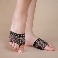 Offre Spéciale filles femmes vêtements de danse pratique imprimé léopard strass chaussures lyriques ventre chaussures en gros