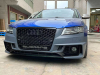 Kit Carrosserie Complet Pare-Chocs Avant Calandre pour Audi A4 B8 vers RS4