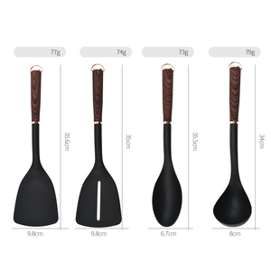Bền đồ nấu nướng 7-mảnh <span class=keywords><strong>Nylon</strong></span> đồ dùng nhà bếp Bộ an toàn cho không dính chảo và chậu - Product Image 5
