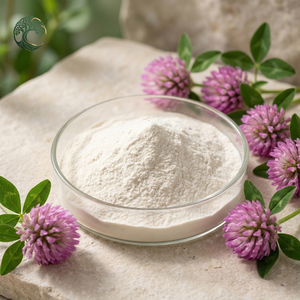 Extrait d'herbes naturelles en gros, 98% Biochanin A, poudre d'extrait de trèfle rouge, qualité alimentaire, 1 kg, <span class=keywords><strong>blanc</strong></span> - Product Image 4