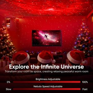 Astronaut Galaxy <b>Star</b> Projector <b>LED</b> Night <b>Light</b> Remote Control USB Powered Multicolored Aurora Lamp for Bedroom Kids Adults - Product Image 6