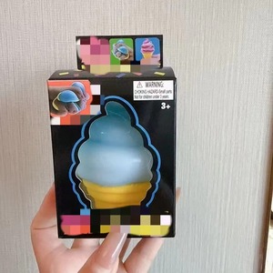 Juguetes Blandos de TPR con Forma de Helado al por Mayor - Bolas Sensoriales Suaves para Niños, Alivio del Estrés, Recuerdos para Fiestas, Regalo a Granel - Product Image 1
