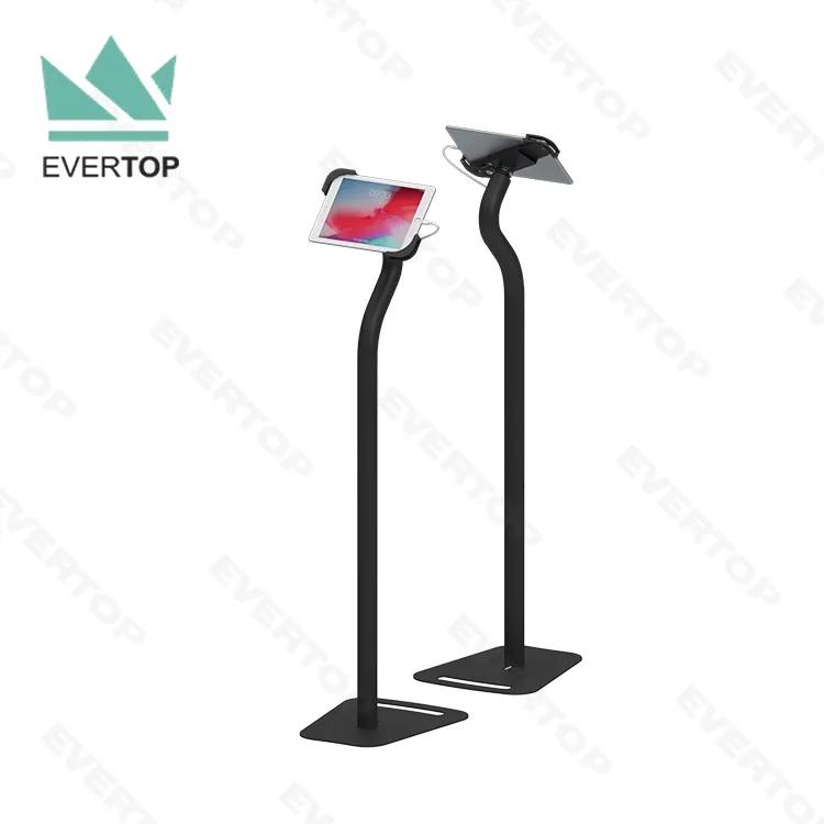 LSF02-D Universele Vloer Vrijstaand Voor Ipad Kiosk Display Stand Voor Ipad/Android/Samsung Afsluitbare Tablet Kiosk Stand voor Ipad