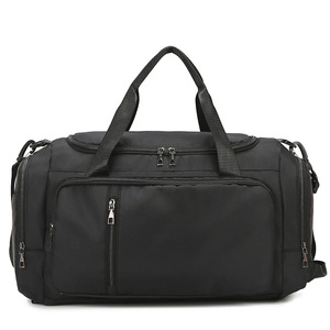<b>Large</b> Capacity Fashionable Polyester Oxford Single Shoulder Crossbody <b>Backpack</b> Zipper Independent Shoe Compartment Dry Wet - Product Image 2