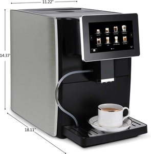 เครื่องชงกาแฟเอสเพรสโซ่อัจฉริยะแบบอัตโนมัติเต็มรูปแบบพร้อมหน้าจอสัมผัสและถังนมสำหรับใช้ในบ้าน - Product Image 4