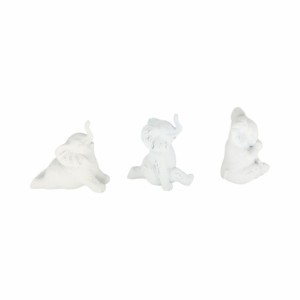 Sculture di elefanti in resina per decorazioni per la casa, bagno, ufficio, soggiorno. - Product Image 3