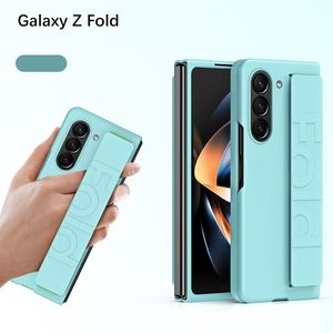 Funda plegable de silicona de lujo para Samsung <span class=keywords><strong>Galaxy</strong></span> Z Fold 6 5 4 Funda de teléfono con pulsera para Samsung Z Fold 6 - Product Image 5
