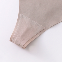 Culotte gainante taille haute sans couture en nylon de haute qualité pour femme, contrôle moyen, effet ventre plat, pour adultes