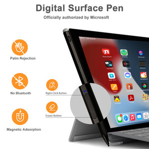 Lápiz óptico de 4096 niveles de sensibilidad a la presión, para portátil Microsoft <span class=keywords><strong>Surface</strong></span> <span class=keywords><strong>Pro</strong></span> <span class=keywords><strong>X</strong></span>, lápiz táctil activo de inclinación para tableta - Product Image 2