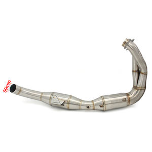 2024-2025 Laser carbone de tuyau de liaison avant de glissement d'échappement en alliage de titane pour Yamaha <span class=keywords><strong>MT09</strong></span> MT-09 traceur XSR 900 XSR900 GT nouvel état - Product Image 6