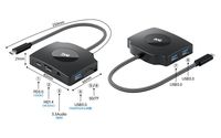 Stasiun Dok penangkap Video HD 1080P60Hz asli langsung dari pabrik untuk 2.1 untuk mendukung stok adaptor Hub USB